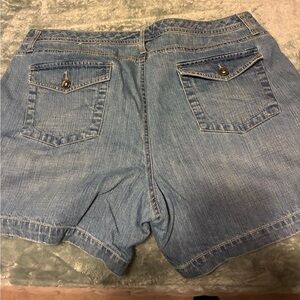 Natural Reflections Blue Jean Shorts